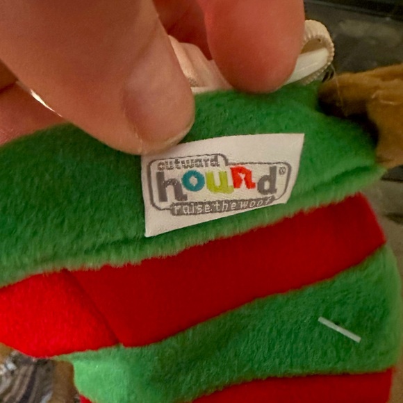 NWT Dog Holiday Santa / Elf hat NEVER WARN PERFECT CONDITION Great dress up fun - Picture 5 of 6